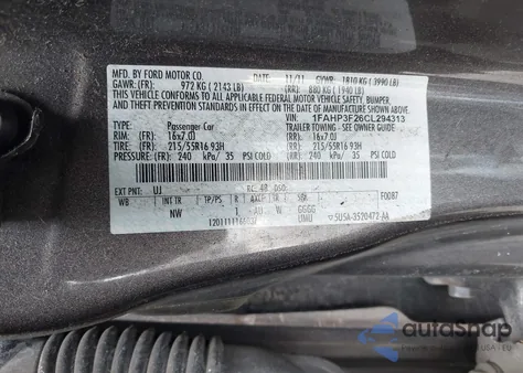2012 Ford Focus Se from USA, damaged, VIN 1FAHP3F26CL294313